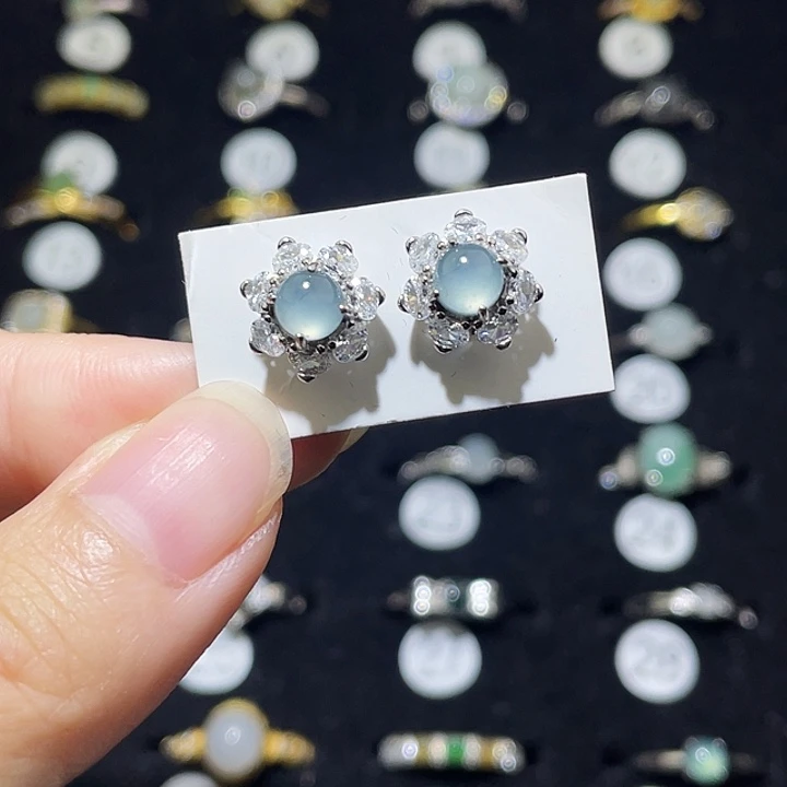 翡翠未镶嵌戒指戒指