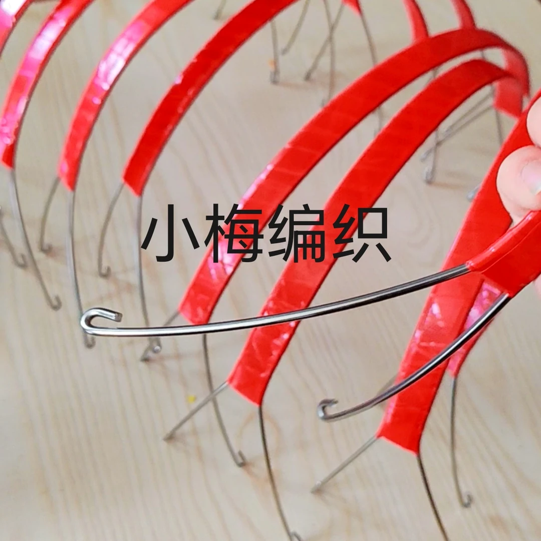 《小梅尚品》[3.0不锈钢钢丝提手]手工编织提篮提手半成品