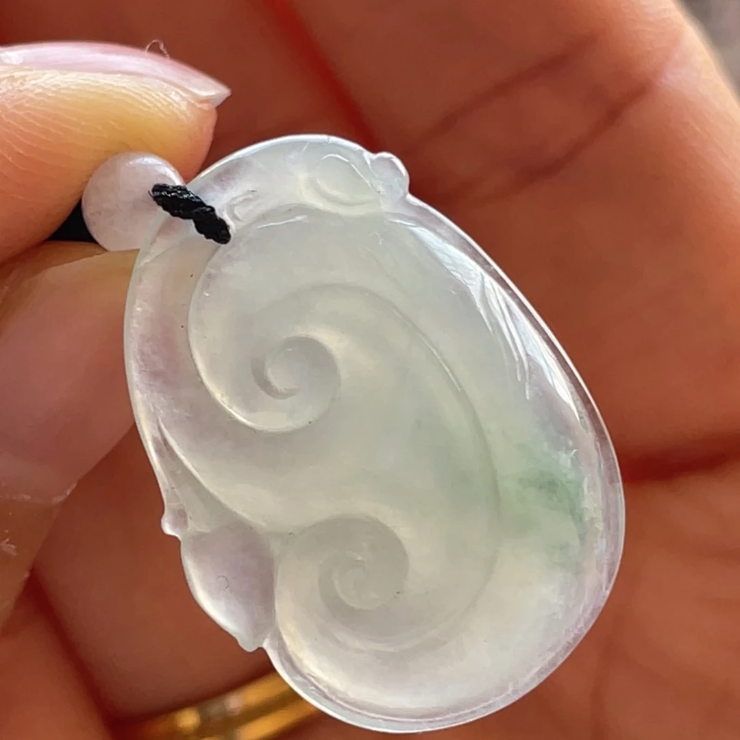 翡翠颈饰未镶嵌有纹