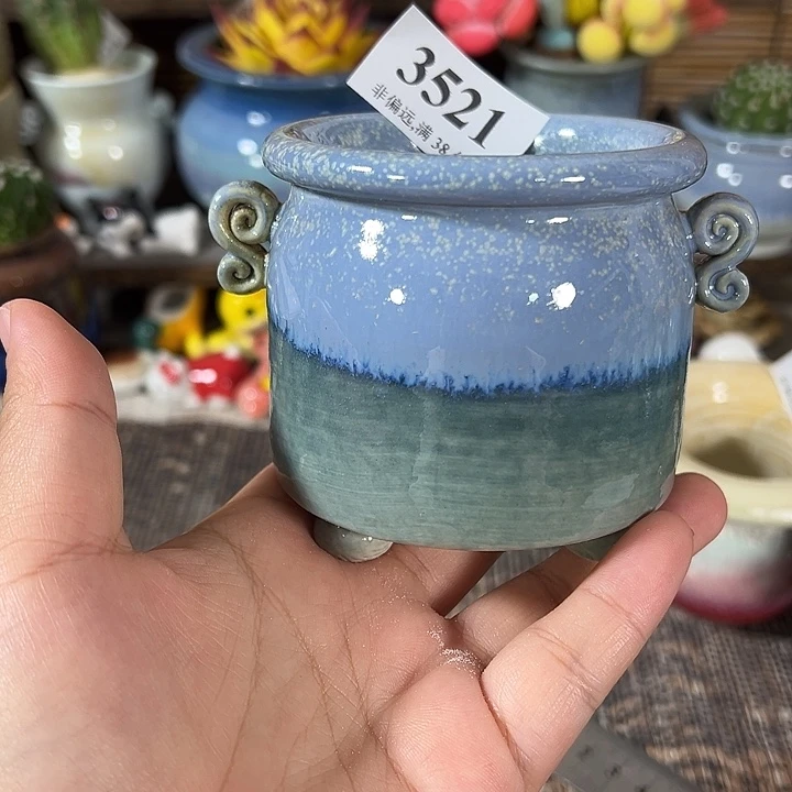 口6 手工花盆满30包邮