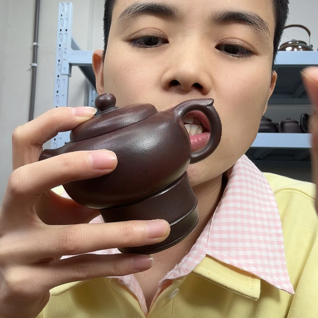 紫砂茶壶民间手艺人全手工制作