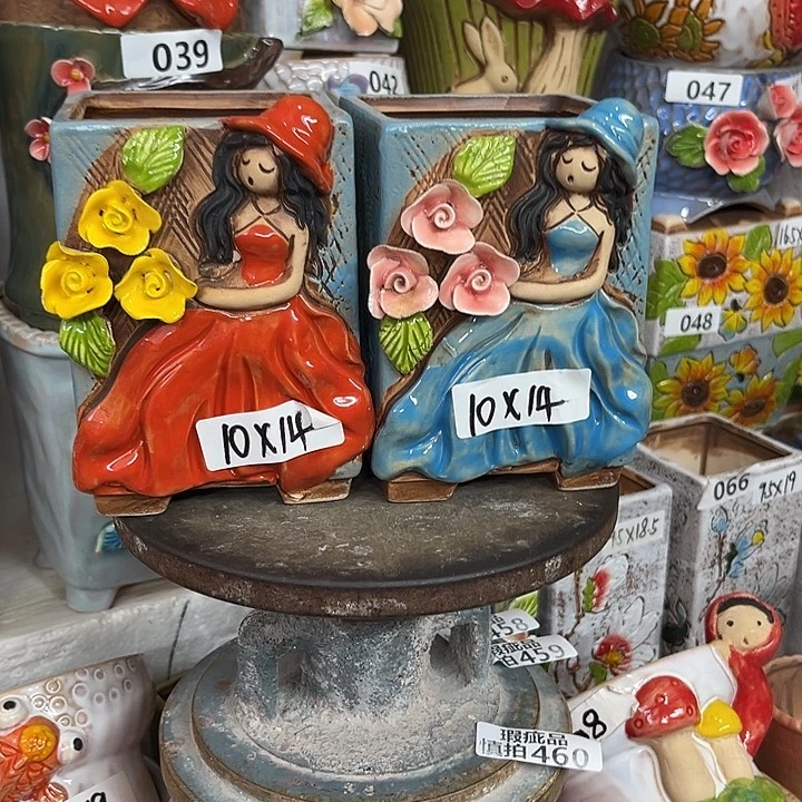 花盆紫砂粗陶材质多肉花盆