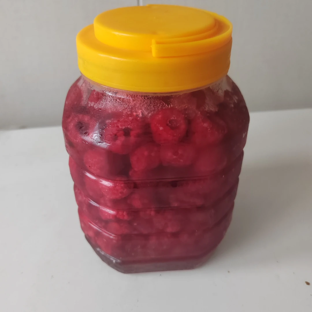 树莓 赠蜂蜜 二斤树莓果 二斤椴树蜜