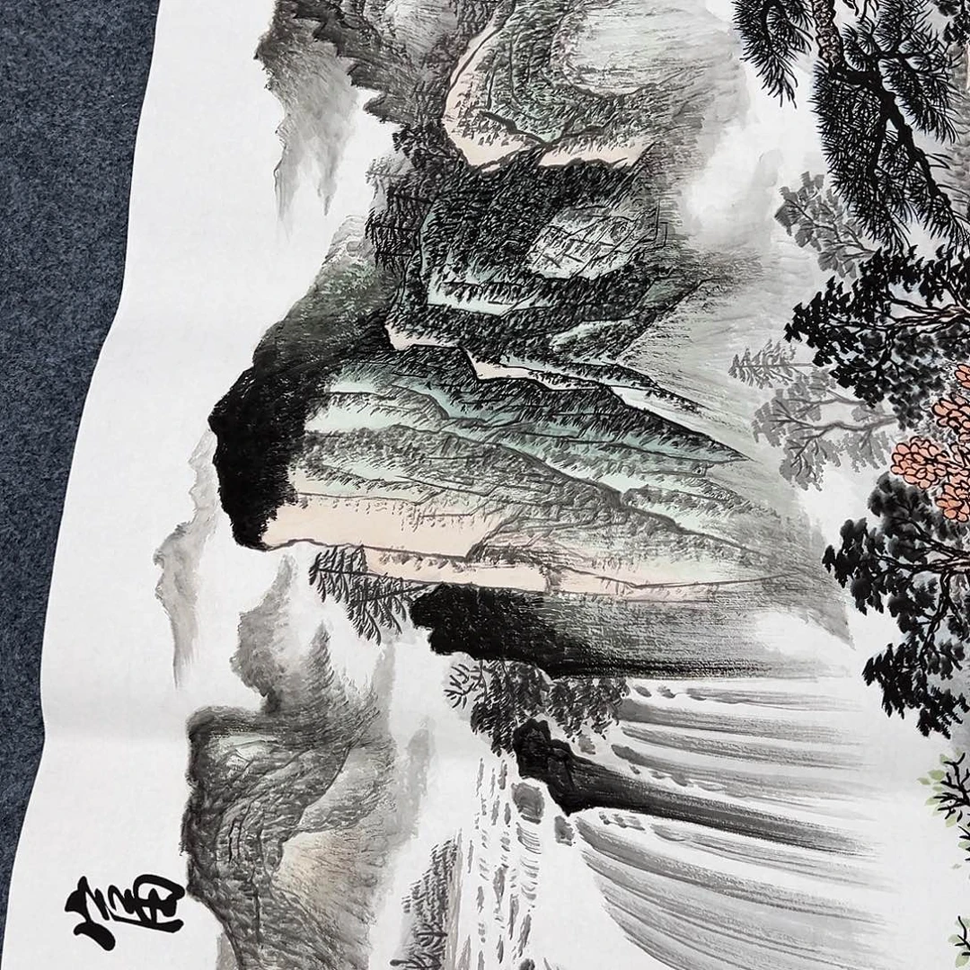 国画纯手绘作品欣赏