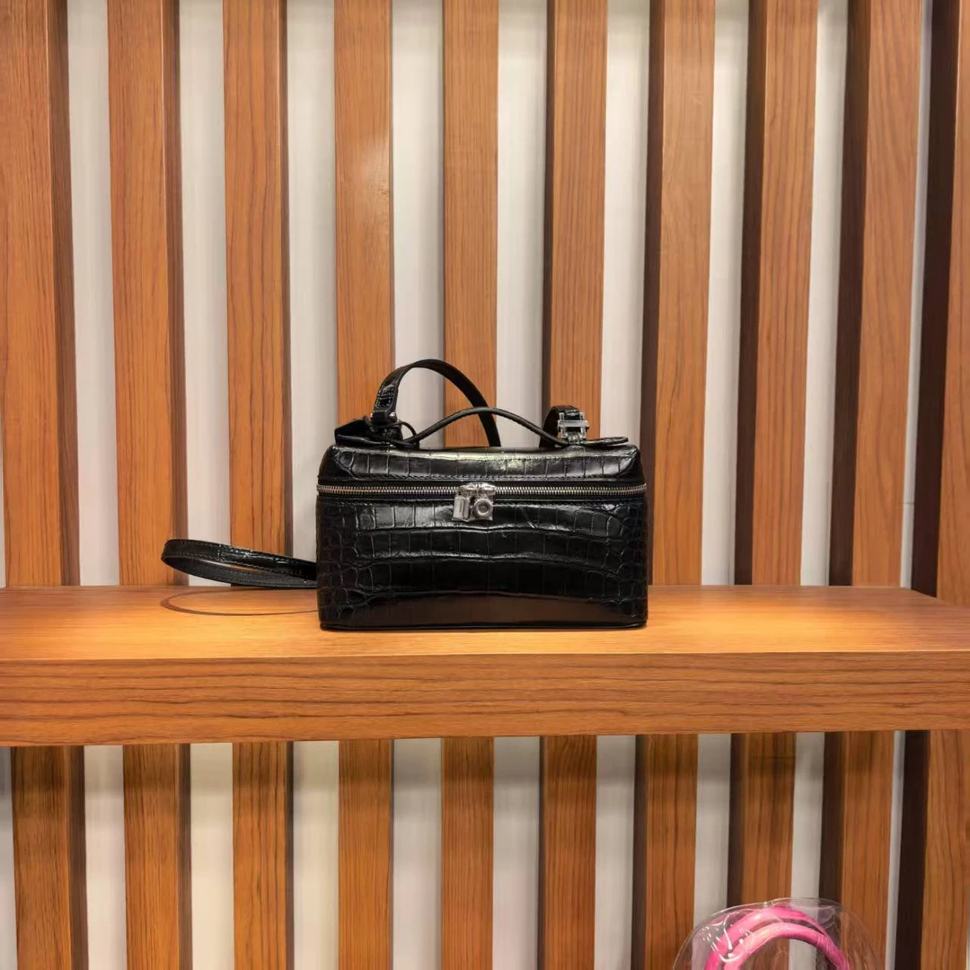 伯金哥 真皮包单肩包饭盒鱼