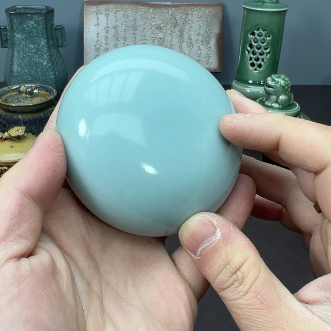 青瓷茶器青瓷茶器微瑕