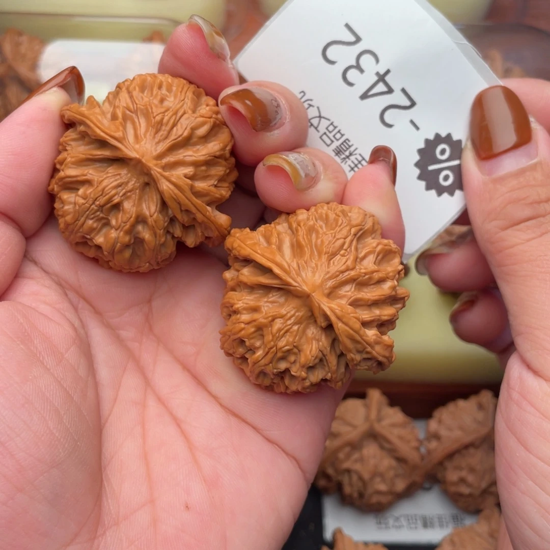 把件文玩核桃40爆肉球苹果园