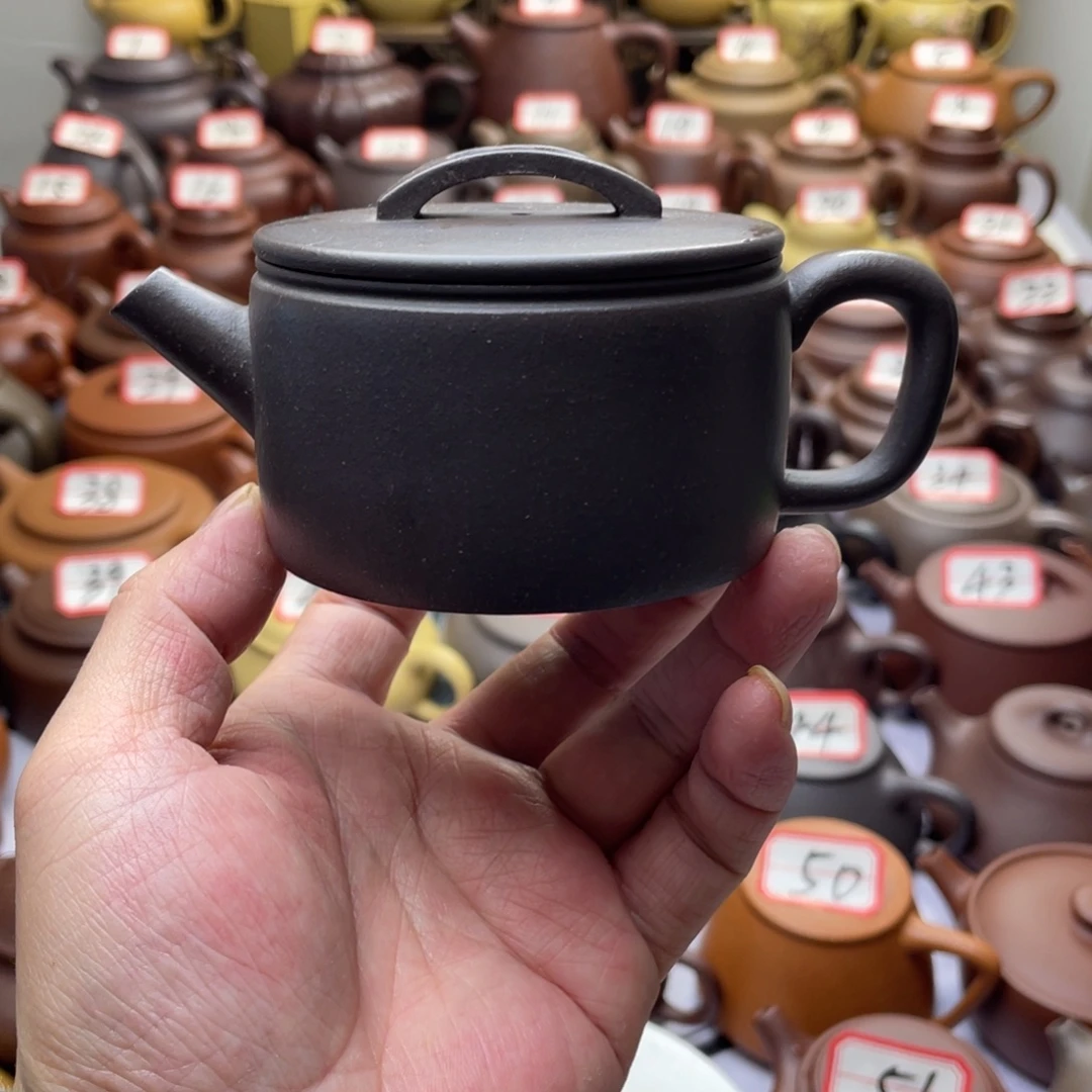 紫砂茶壶宜兴紫砂半手工