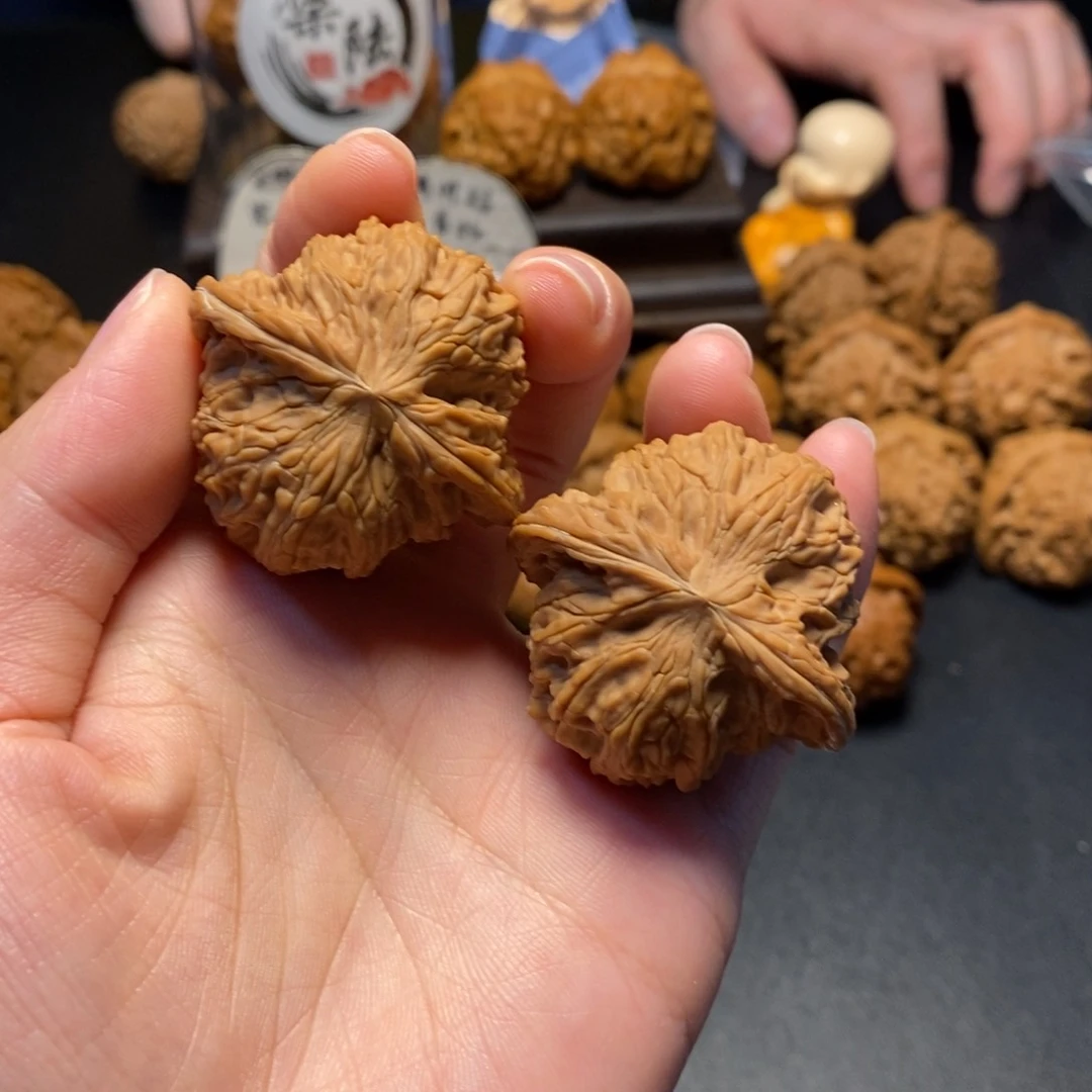 文玩核桃把件34号山地磨盘40尺