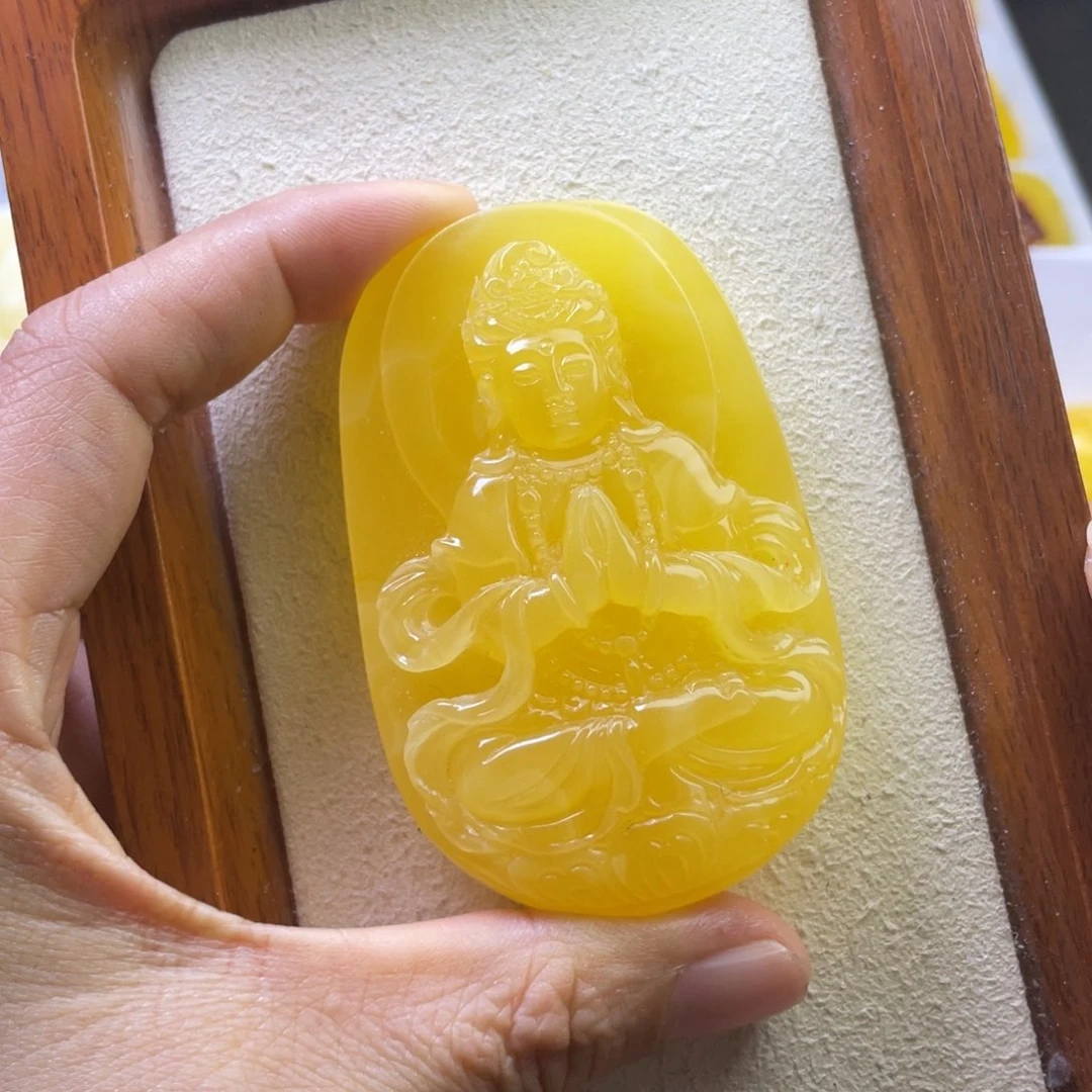 定制琥珀未镶嵌天然琥珀蜜蜡