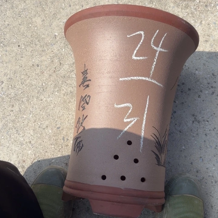 紫砂花盆紫砂的颜色