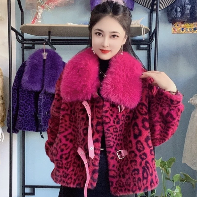 人造皮草 188 2025新款时尚重工仿皮草毛毛外套