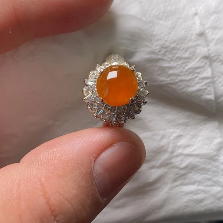 定制翡翠未镶嵌6号链接