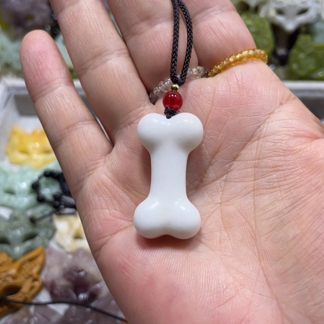 【闪购商品】岫玉颈饰未镶嵌6吊坠