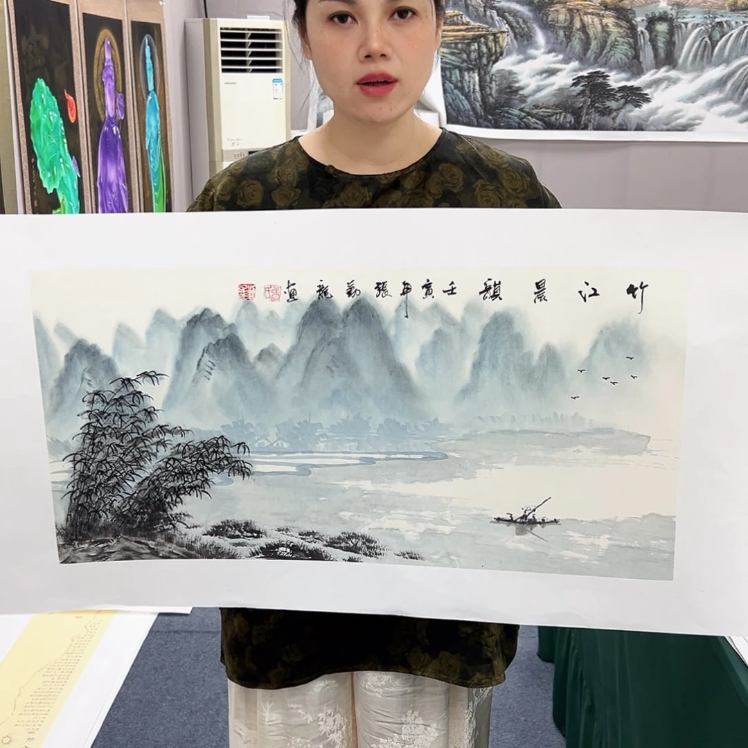 国画宣纸国画纯手绘作品