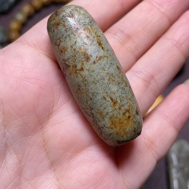 岫岩河磨玉（透闪石质玉）未镶嵌颈饰