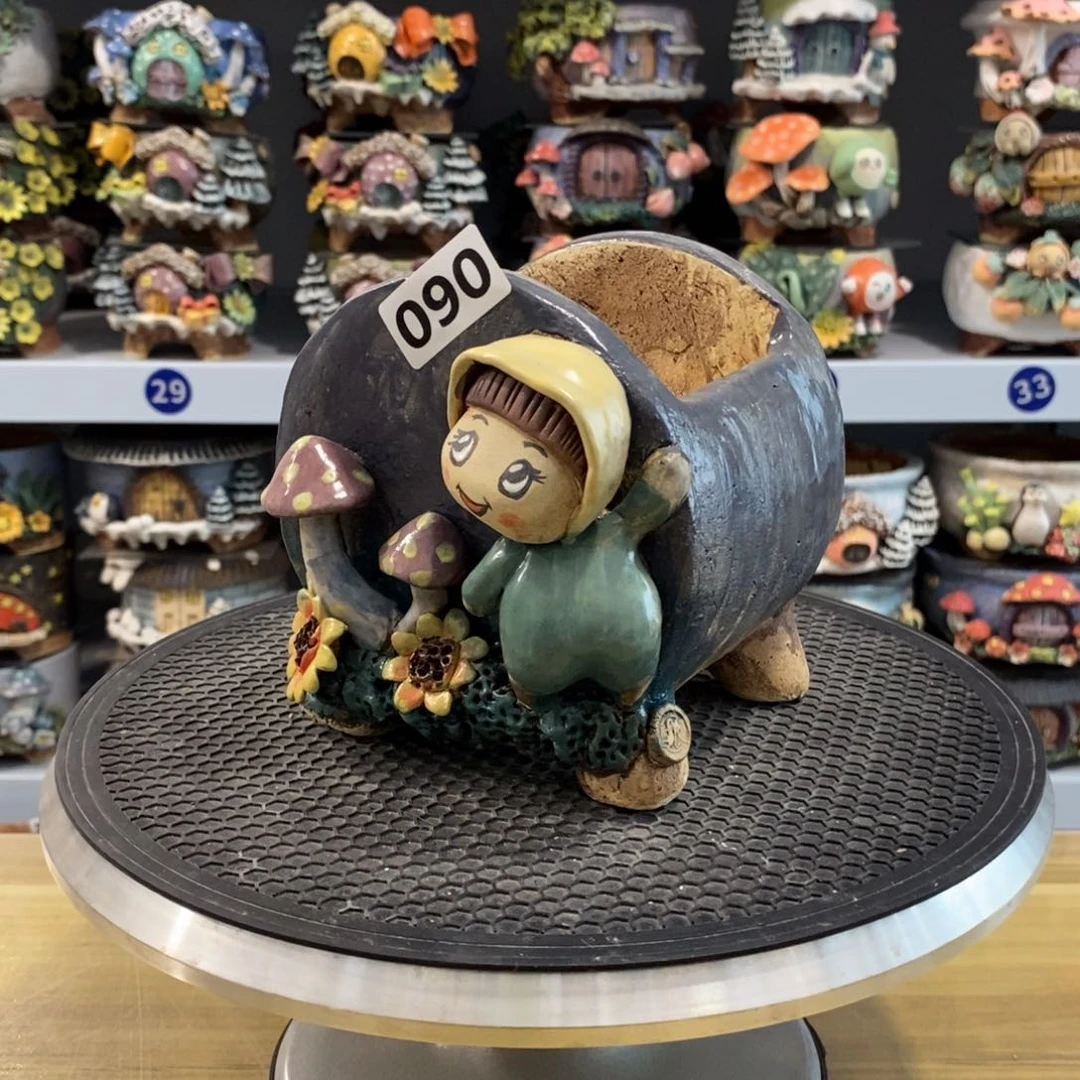 红陶d****l瑕疵花盆不退不