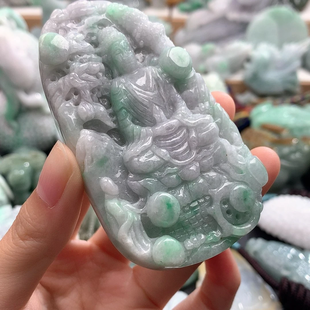 吊坠(不含链)未镶嵌翡翠