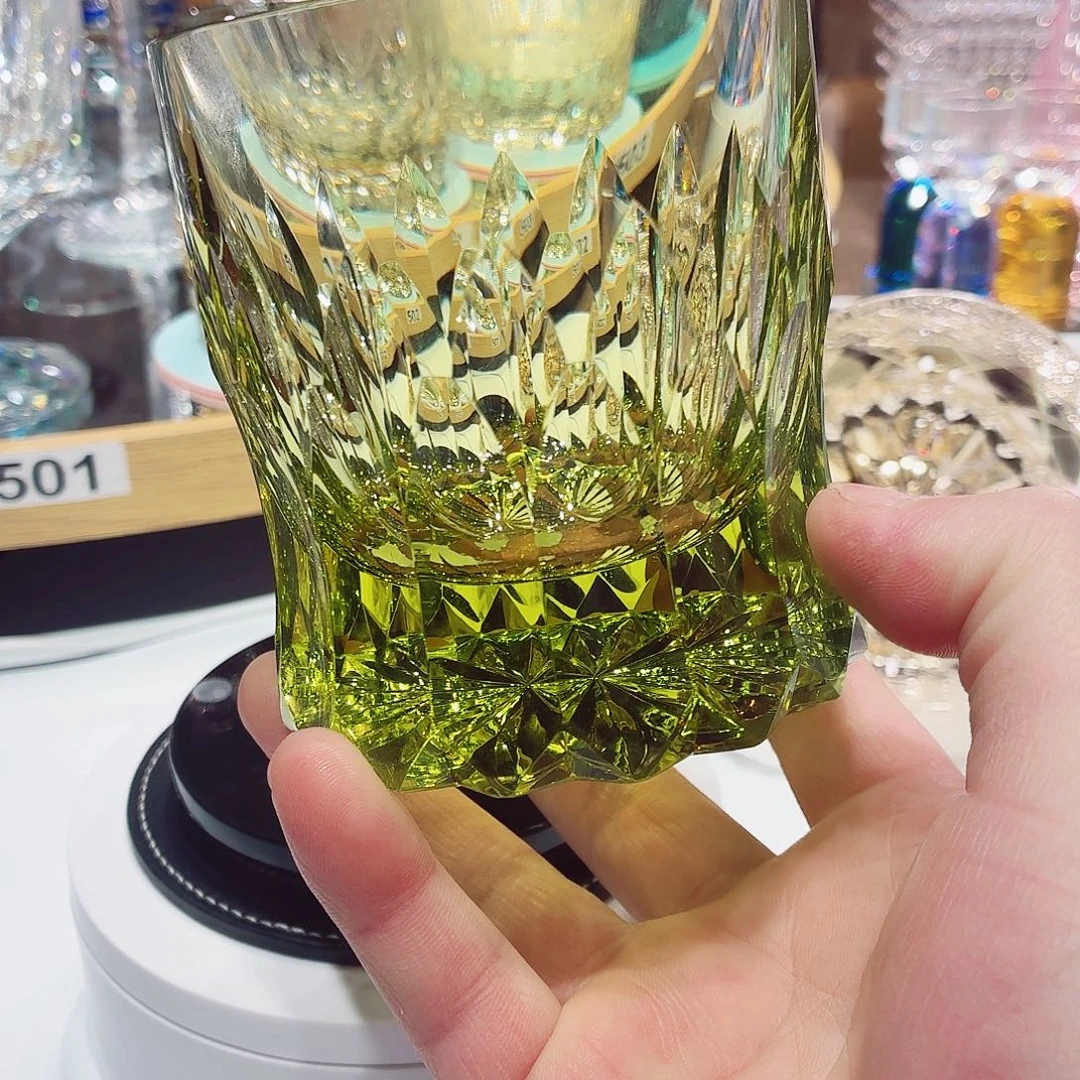 水晶玻璃无盖款威士忌