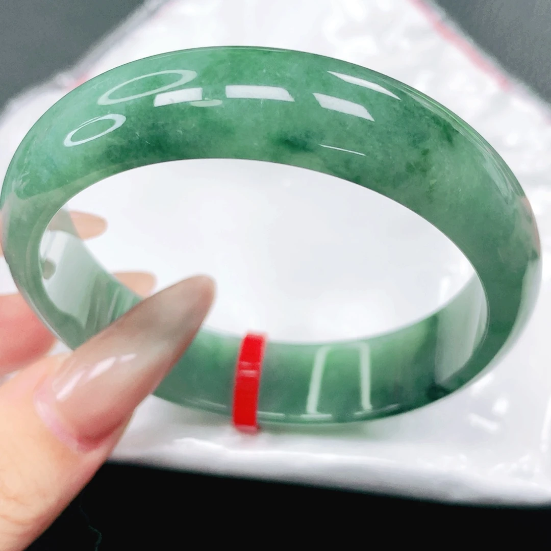 翡翠未镶嵌手镯56