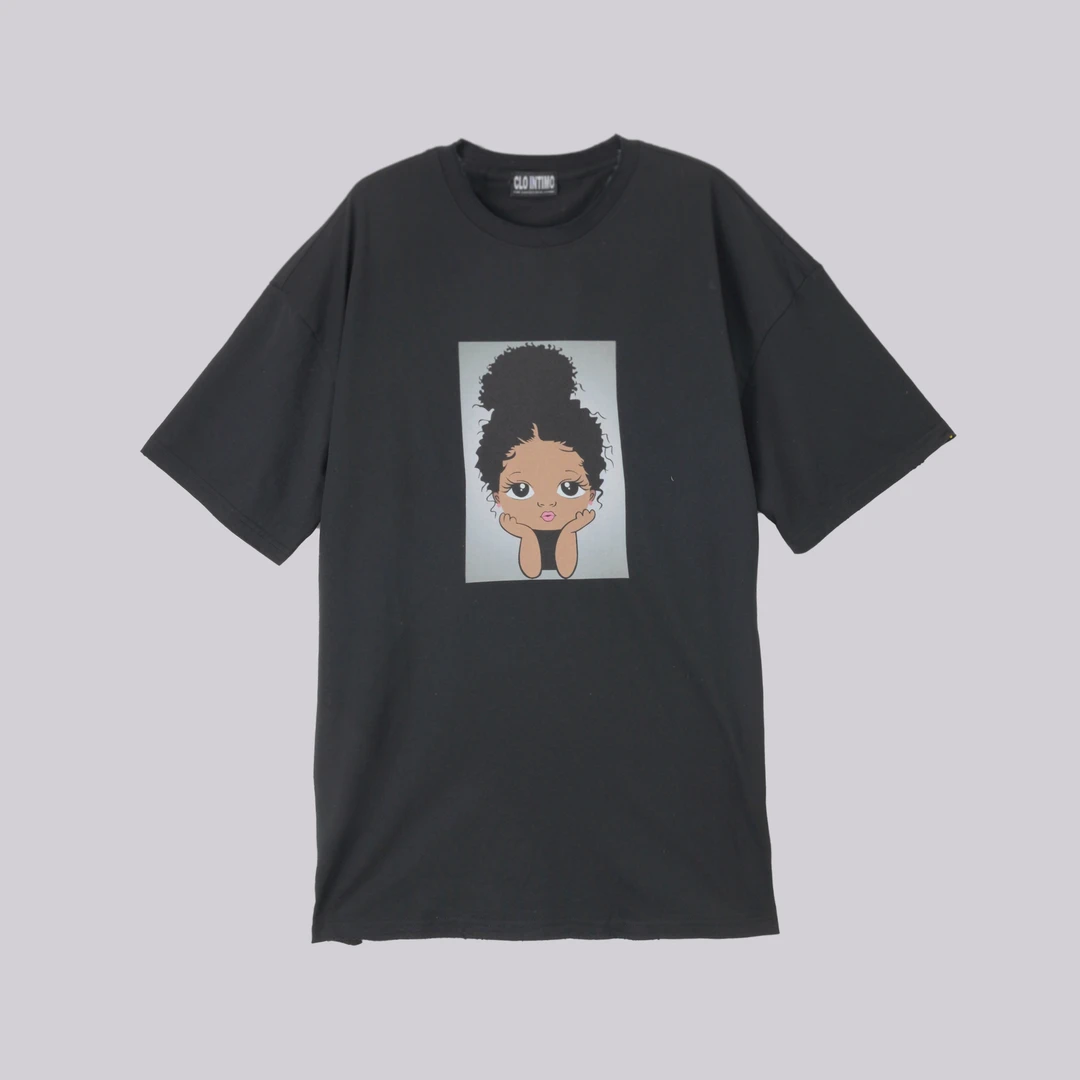 WKk   非洲女孩T恤