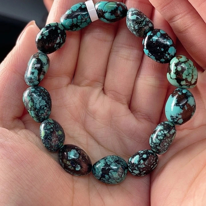 未镶嵌绿松石珠宝奇石