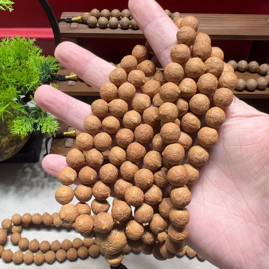 风***.手串凤眼菩提10mm精挑凤眼菩提108颗