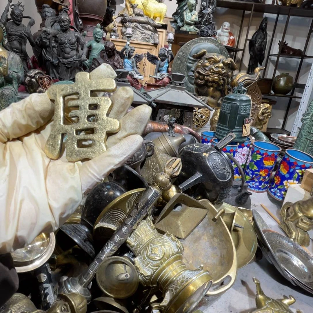 大阪回流铜器摆件59