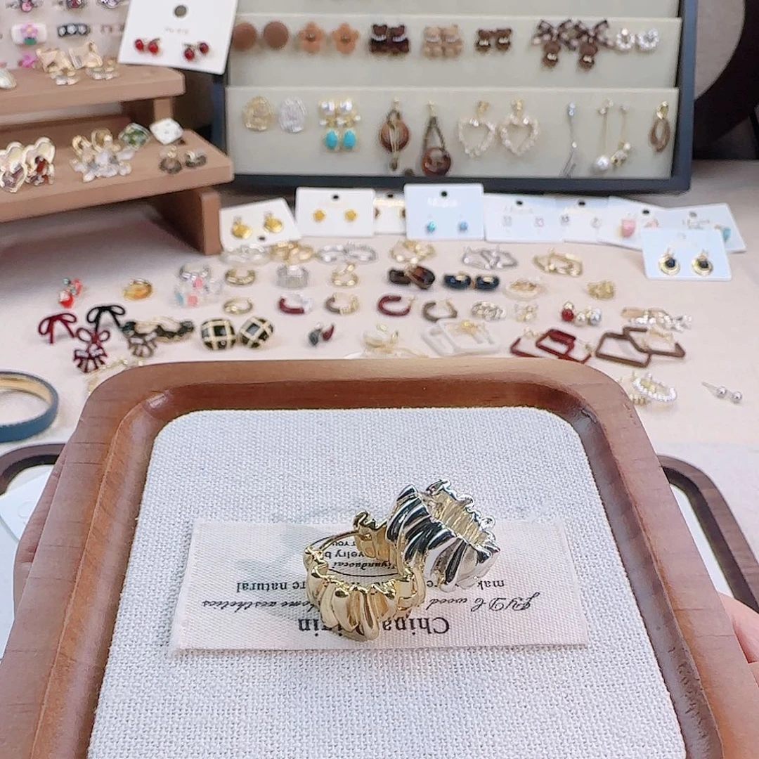 仿珍珠铜合金925银耳扣