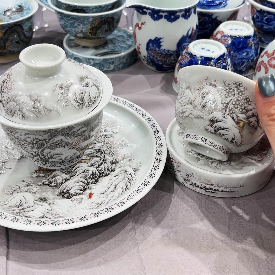 瓷片景德镇美术作博览