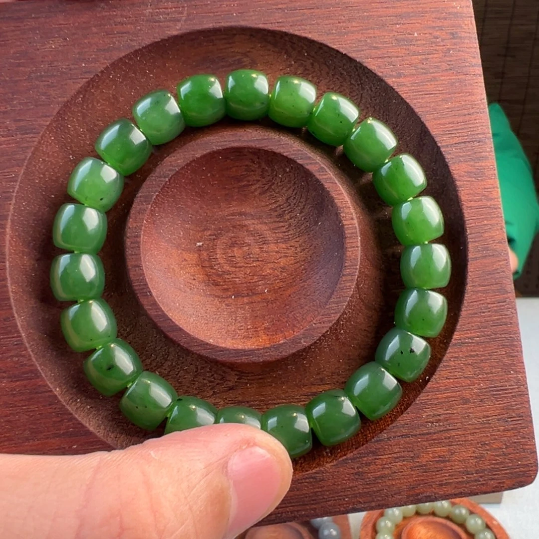 二***荔和田玉未镶嵌手链