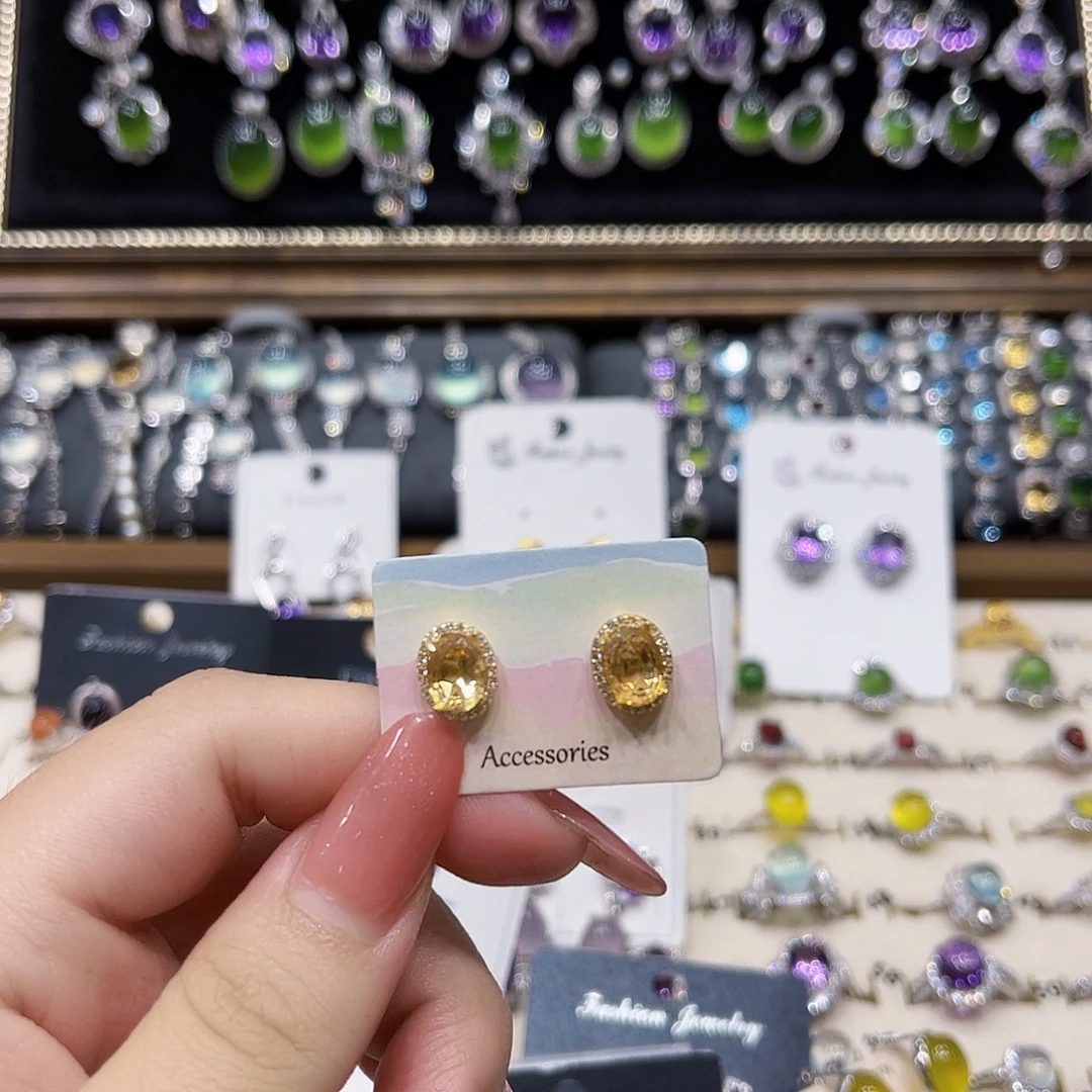 若***梦岫玉银S925镶嵌吊坠