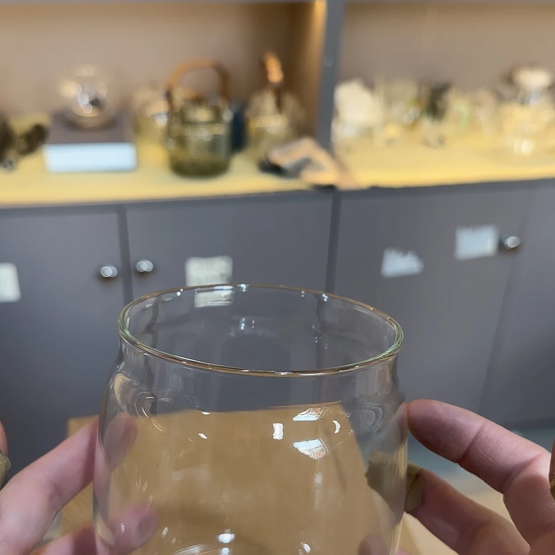 828发2微瑕高硼硅玻璃杯周边