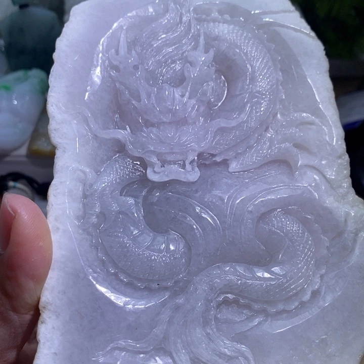 【闪购商品】颈饰未镶嵌翡翠龙牌