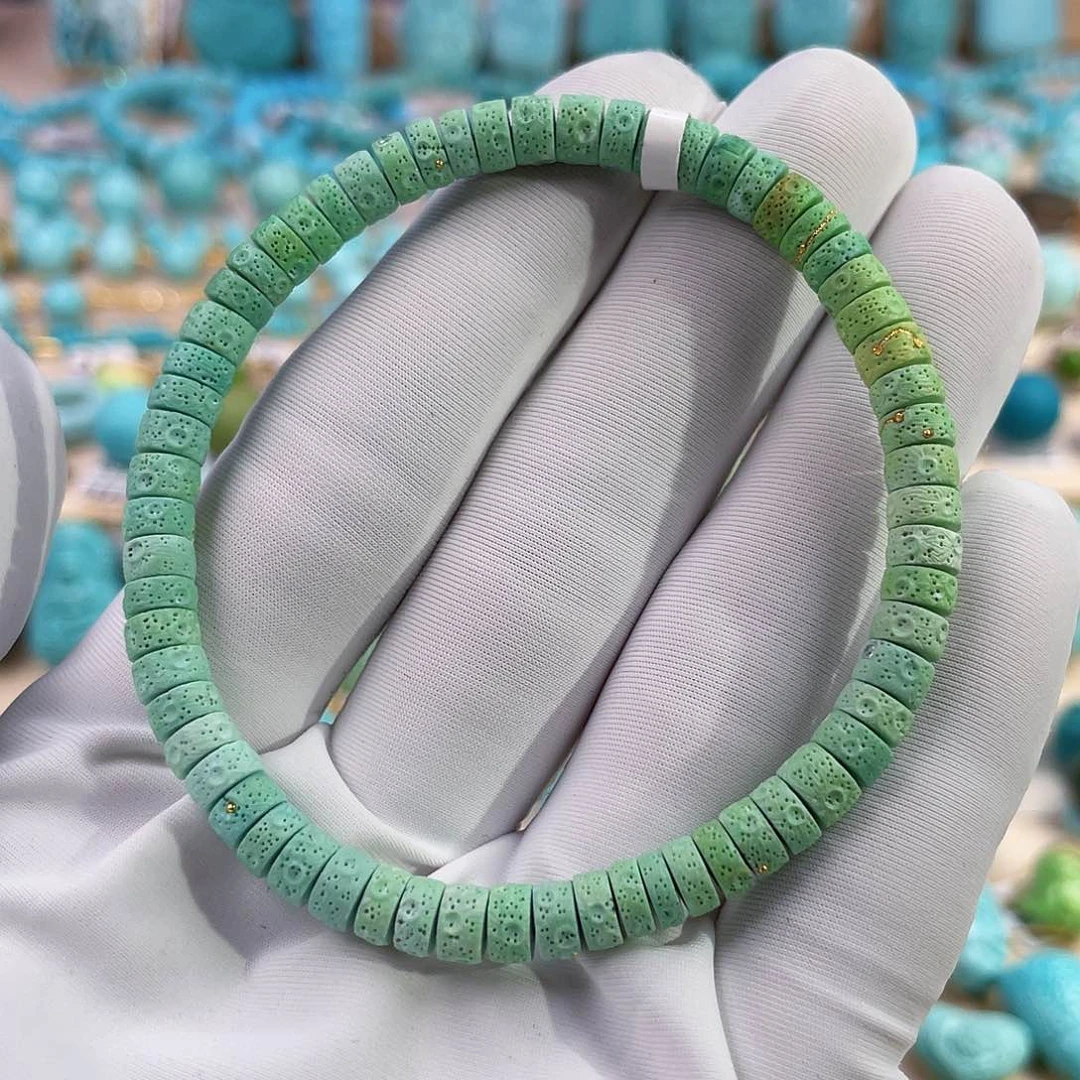 未镶嵌绿松石珠宝奇石