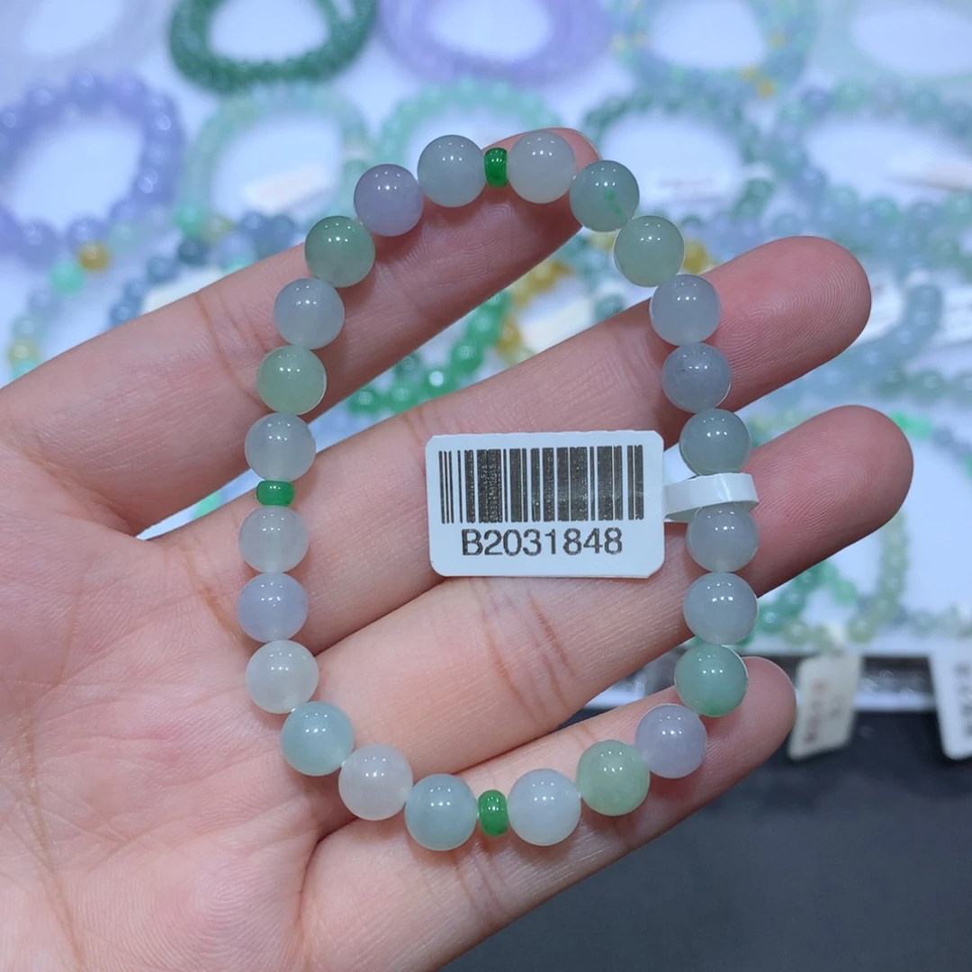未镶嵌手链翡翠天然