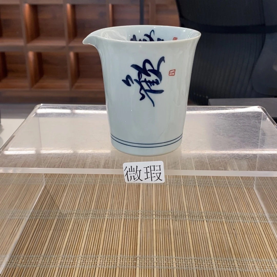 釉下彩老陶泥手工绘制