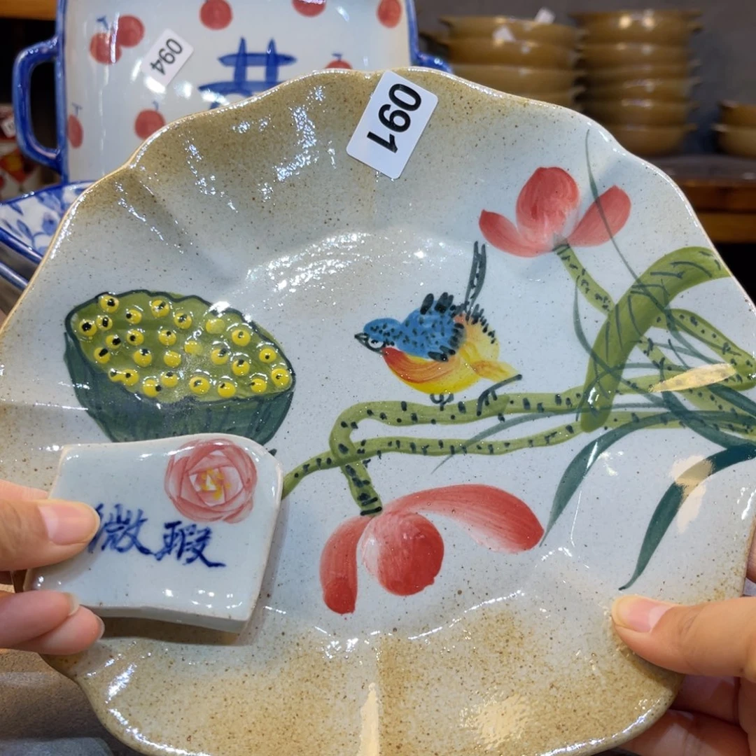 瓷片景德镇手工制作