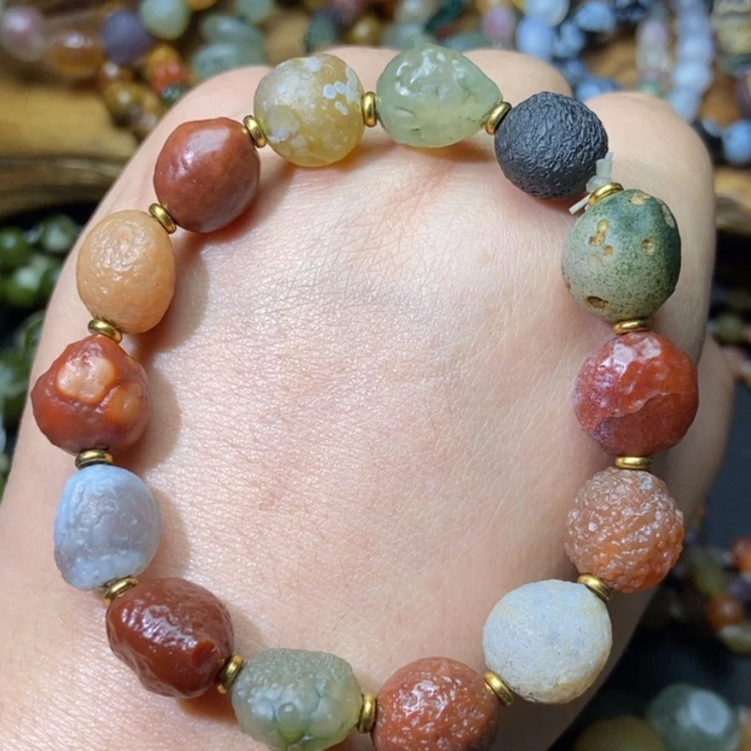 【闪购商品】合金手链玛瑙/玉髓