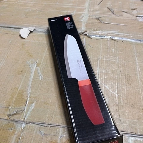 微瑕，不能明火，不锈钢多用刀红