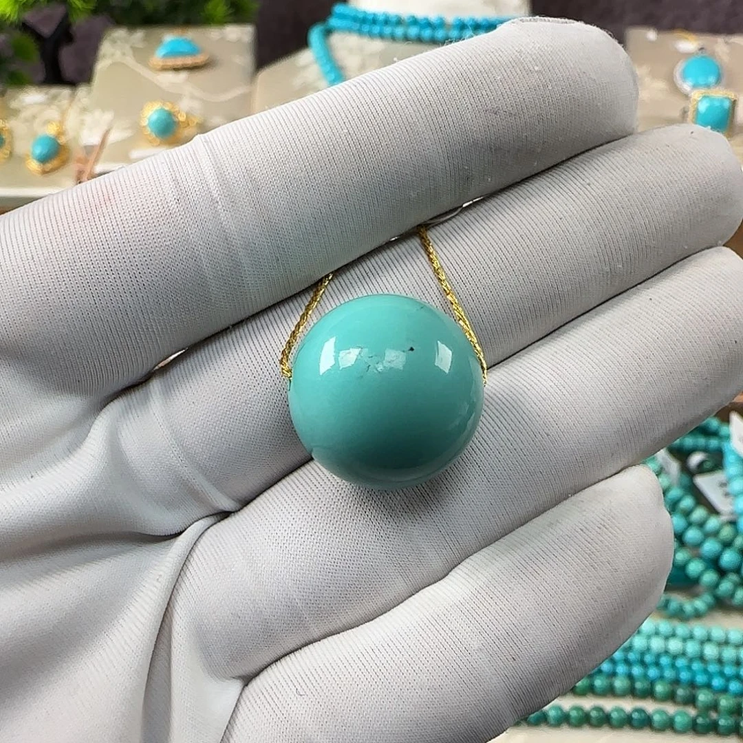 绿松石未镶嵌16.5mm