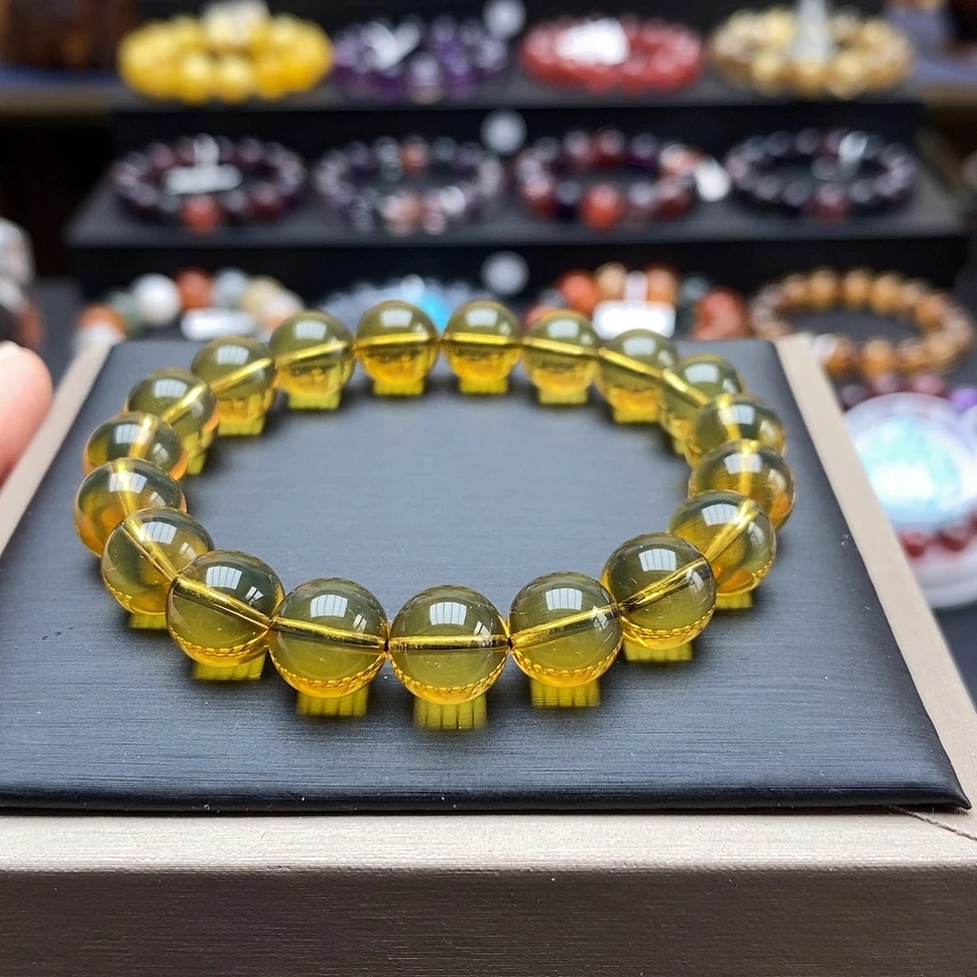 蓝珀手链未镶嵌土*