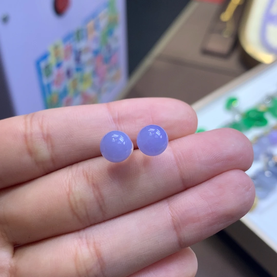 翡翠18K金镶嵌颈饰翡翠