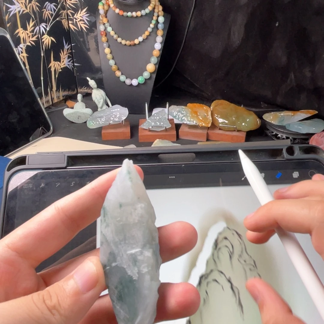 定制翡翠未镶嵌天然翡翠