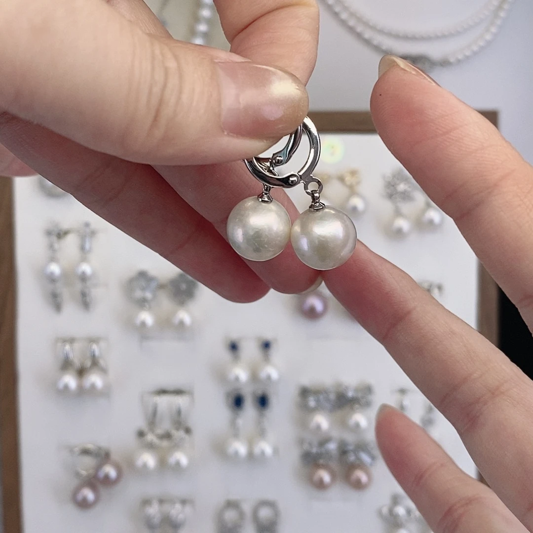 耳饰淡水珍珠合金