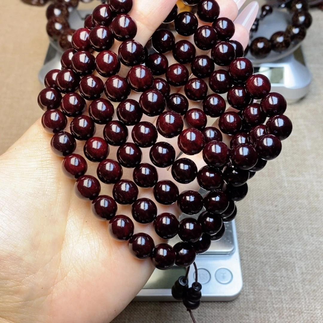 檀香紫檀（小叶紫檀）1.0带星108