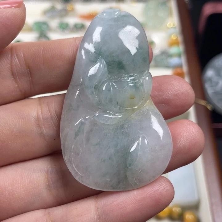 翡翠未镶嵌颈饰天然翡翠
