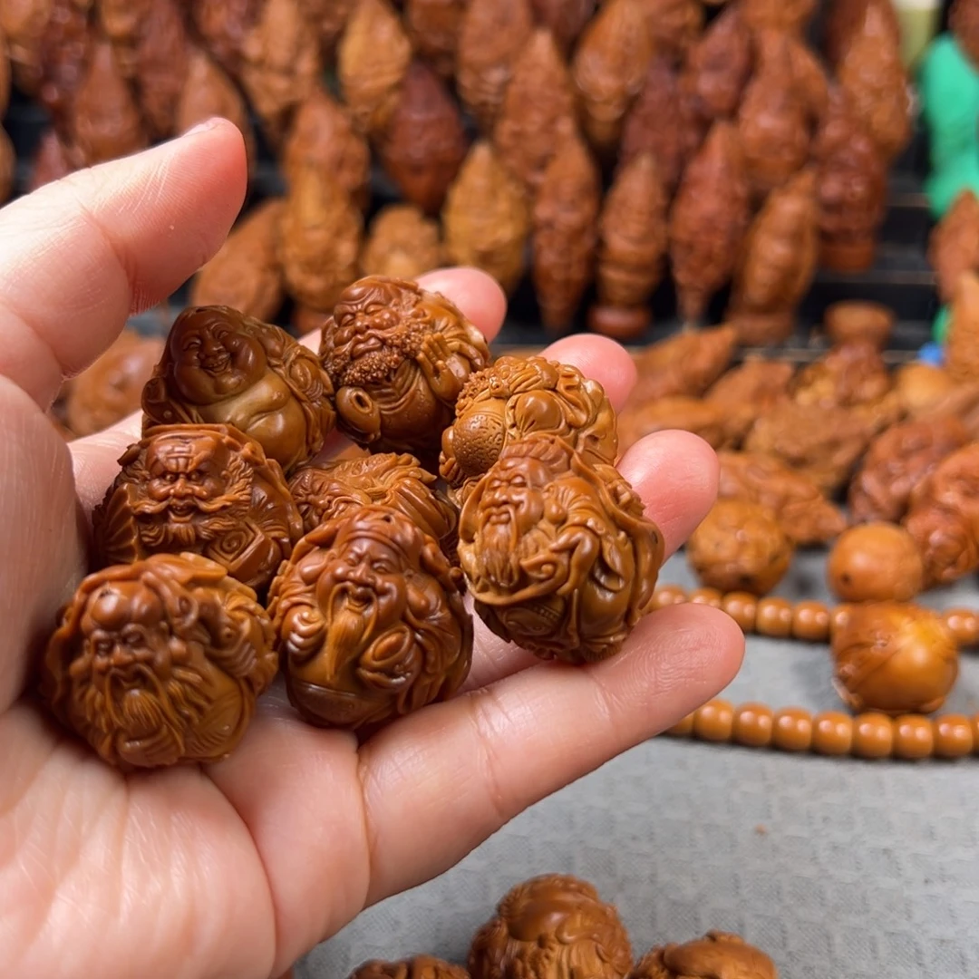 欢***爸手串/手链橄榄核核雕