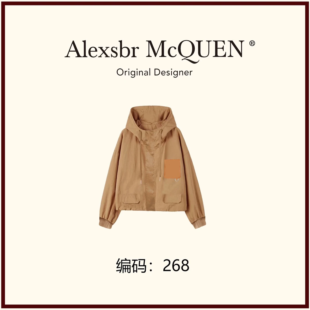 YDD•「268」秋季新款简约宽松时尚潮流休闲大码连帽百搭外套xz2003