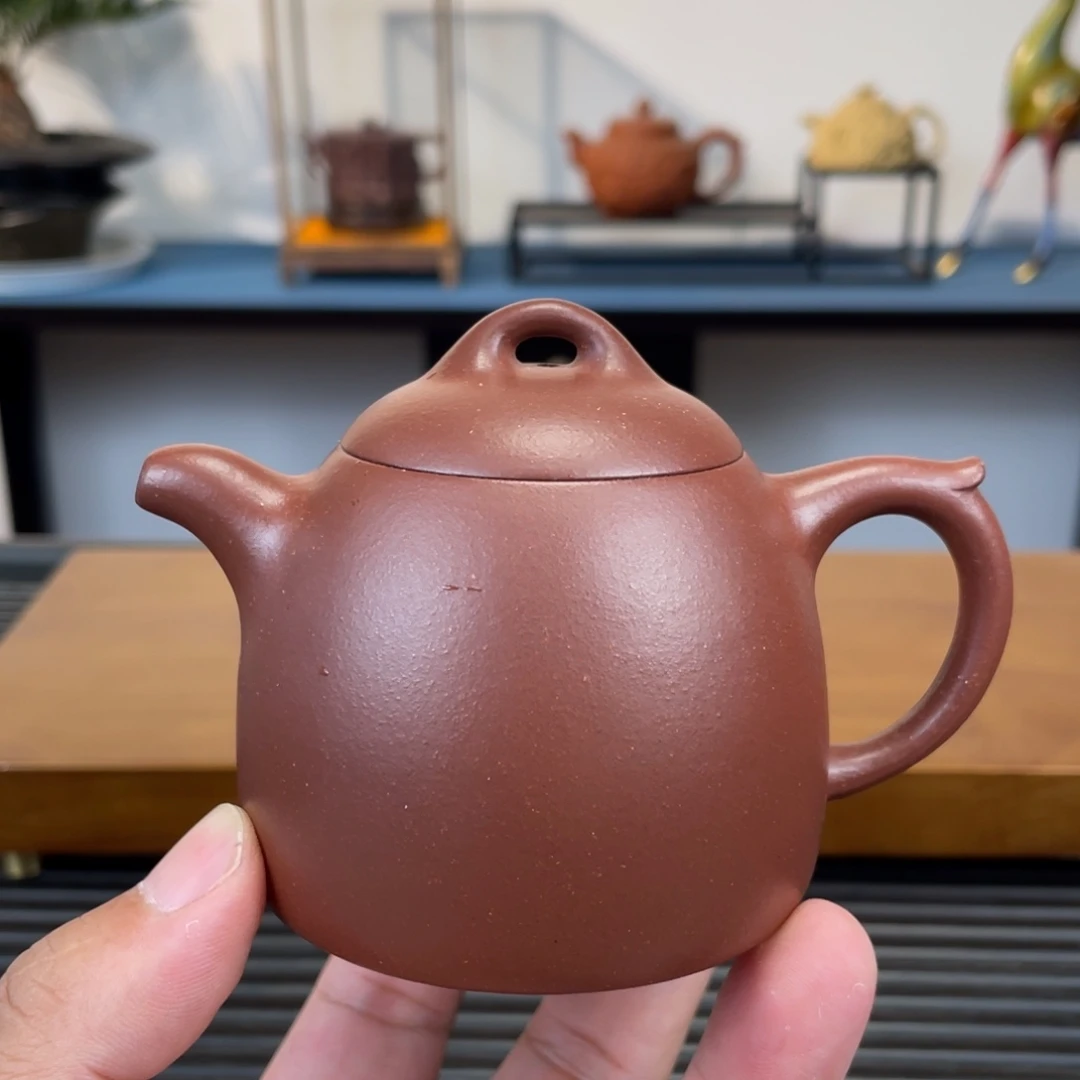 茶壶紫砂中槽青秦权160cc